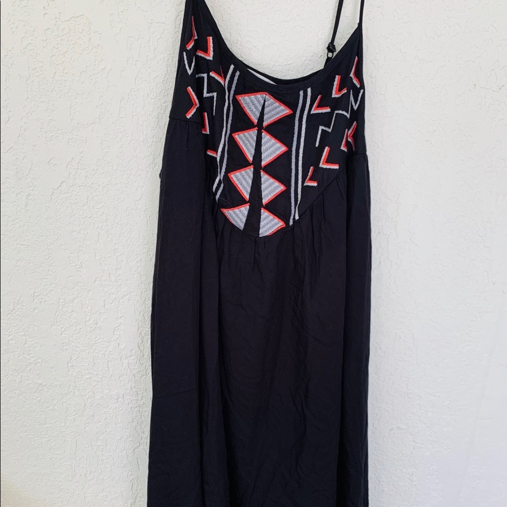 High-Low Aztec dress